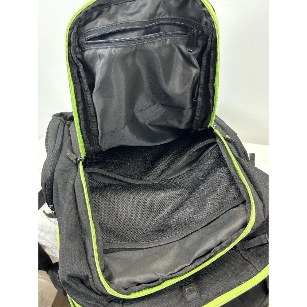 Official Monster Energy Black Promo Padded Backpack with Zippers Pockets Laptop